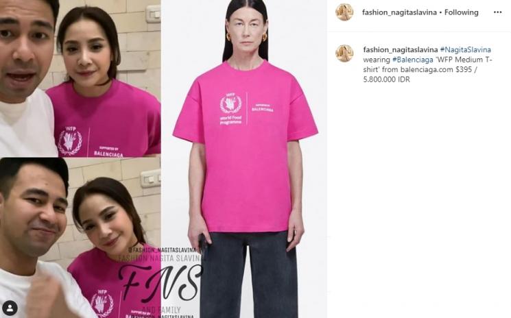Nagita Slavina (Instagram/@fashion_nagitaslavina)