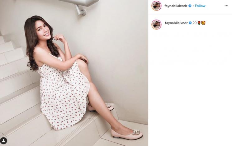 Fay Nabila. (Instagram/@faynabilalxndr)