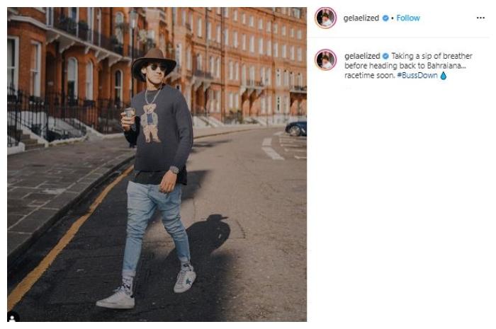 Potret ganteng Sean Gelael. (Instagram/@gelaelized)