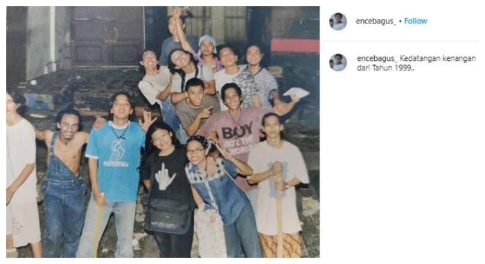 Potret Ence Bagus di luar layar kaca. (Instagram/@encebagus_)