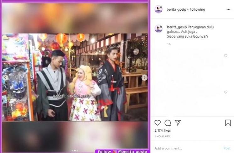 Lagu baru Rahmawati Kekeyi (Instagram @berita_gosip)