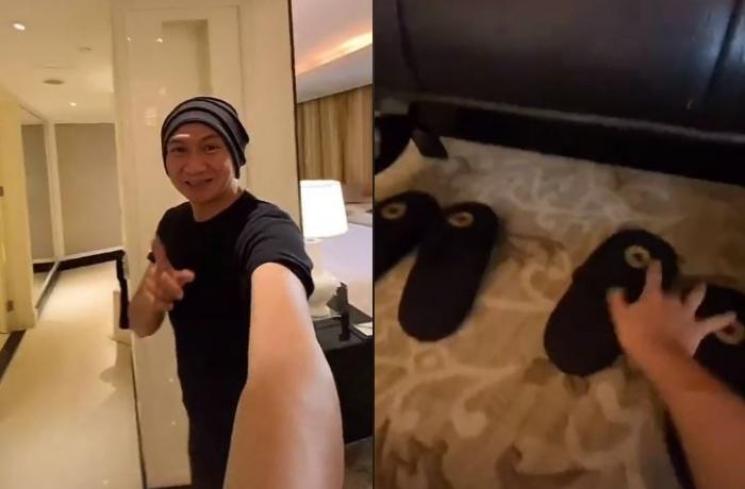 Anji ungkap kebiasaan bawa pulang barang di kamar hotel. (TikTok/duniamanji)