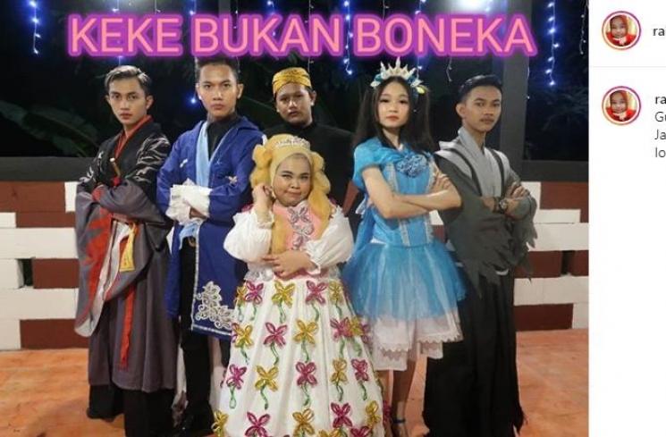 Sumber kekayaan Kekeyi. (Instagram/@rahmawatikekeyiputricantikka23)