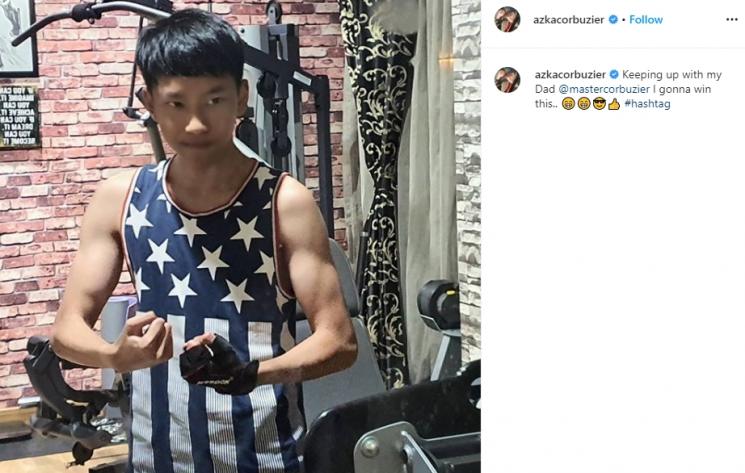 Azka Corbuzier. (Instagram/@azkacorbuzier)