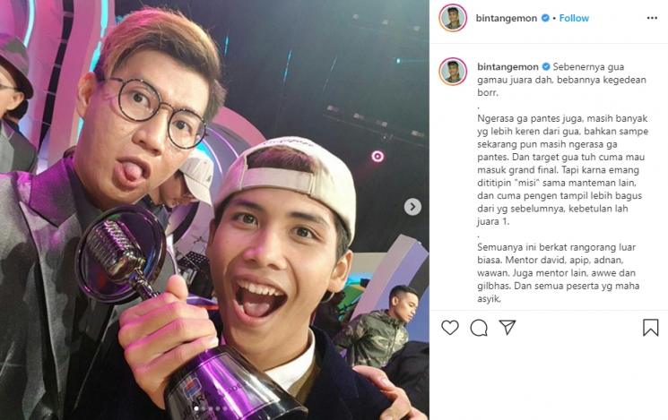 Transformasi Bintang Emon. (Instagram/@bintangemon)
