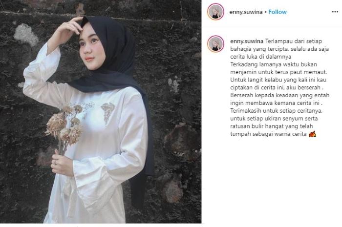 Enny Suwinawati, putri angkat Didi Kempot. (Instagram/@enny.suwina)
