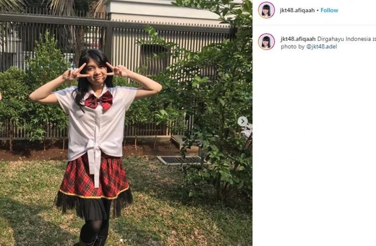 Afiqah. (Instagram/@jkt48.afiqaah)