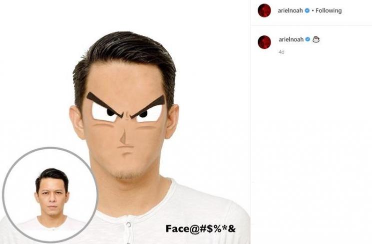 Ikuti Tren Edit Foto, Wajah Ariel NOAH malah Jadi Begini - MataMata.com