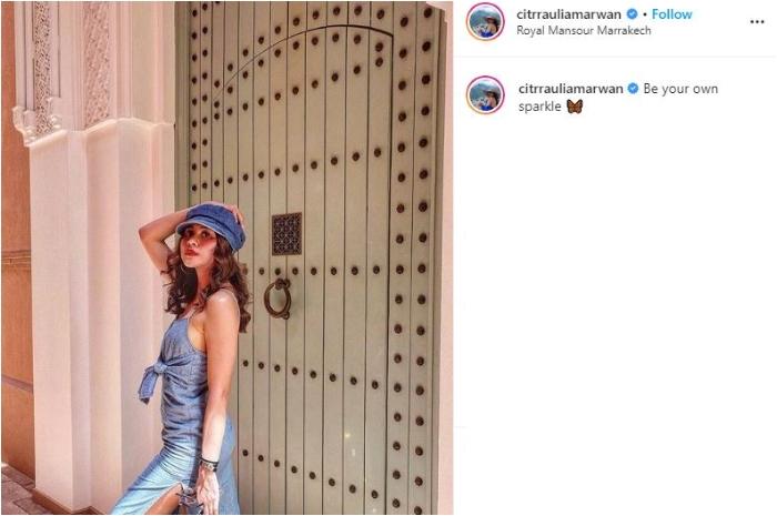 Pesona Citra Aulia. (Instagram/@citrrauliamarwan)