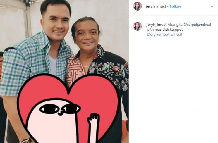 Saipul Jamil bersama rekan artis. (Instagram/@jeryh.imuct)