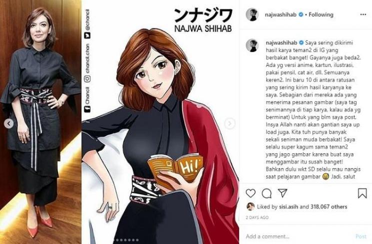 Najwa Shihab (Instagram @najwashihab)
