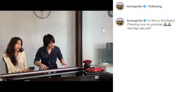 Potret Kevin Aprilio dan Widy Vierratale. (Instagram/@kevinaprilio)
