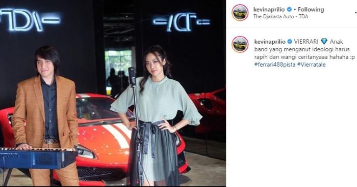 Potret Kevin Aprilio dan Widy Vierratale. (Instagram/@kevinaprilio)