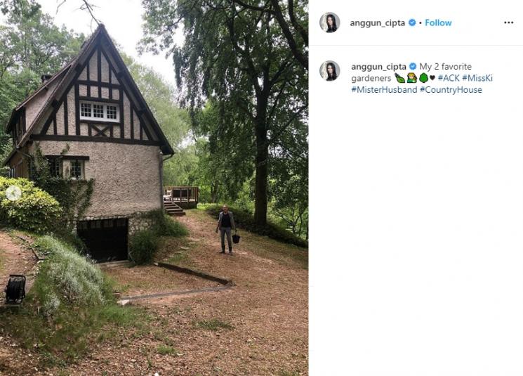 Rumah Anggun C Sasmi di Prancis. (Instagram/@anggun_cipta)