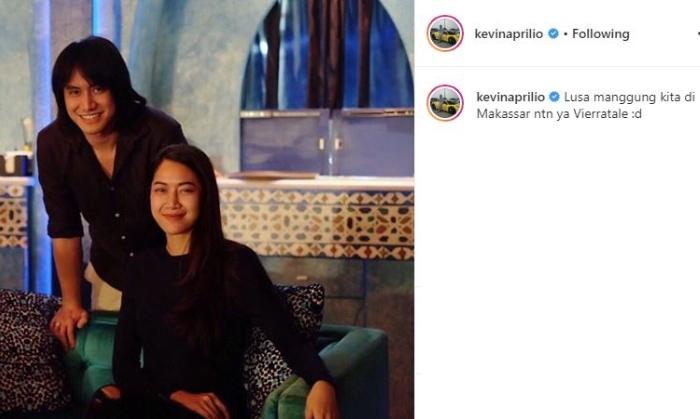 Potret Kevin Aprilio dan Widy Vierratale. (Instagram/@kevinaprilio)
