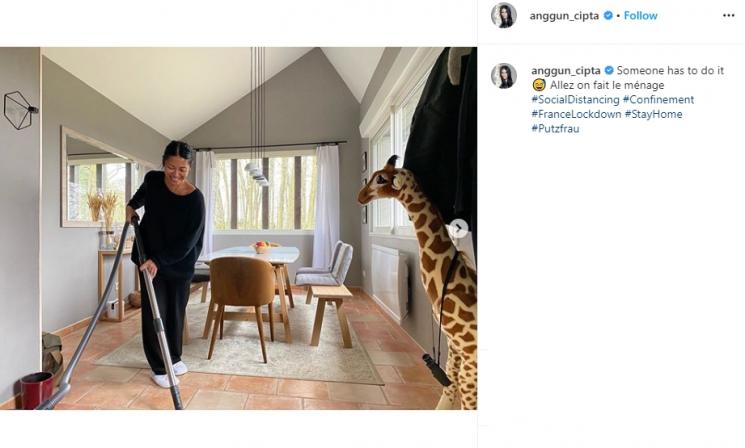 Rumah Anggun C Sasmi di Prancis. (Instagram/@anggun_cipta)
