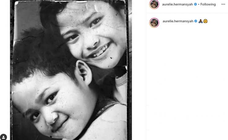 Aurel Hermansyah posting kenangan lawas. (Instagram/@aurelie.hermansyah)