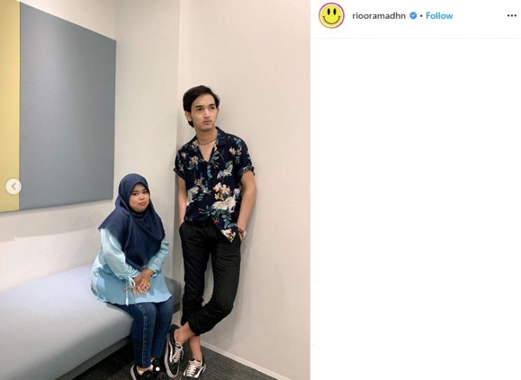 Rio Ramadhan dan Rahmawati Kekeyi (Instagram/@riooramadhn)