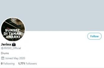 Tweet Hina Parpol, Akun @JRXSID_Official Dilaporkan ke Polisi