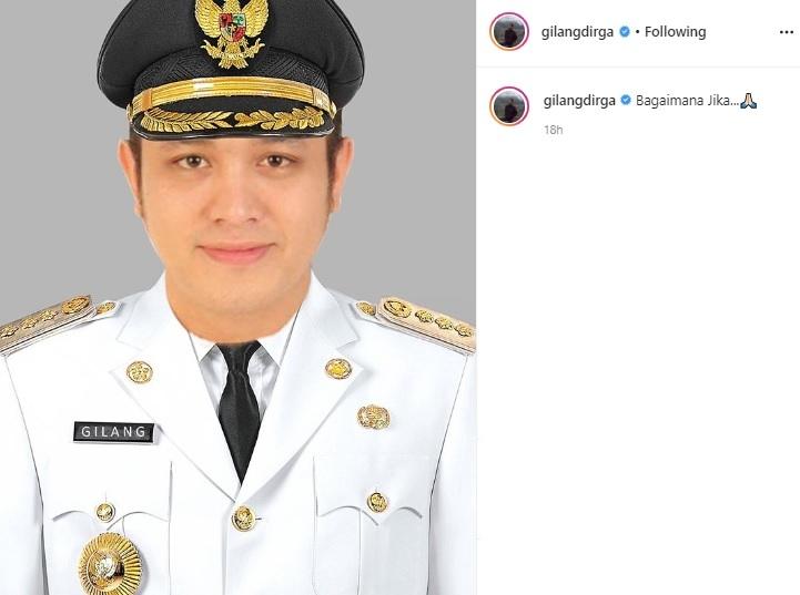 Gilang Dirga. (Instagram/@gilangdirga)