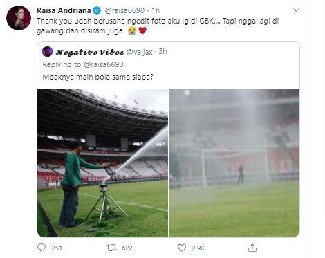 Meme kocak Raisa Andriana. (Twitter/@raisa6690)