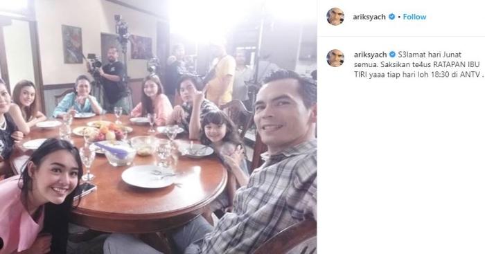 Potret kedekatan Atalarik Syah dan Amanda Manopo. (Instagram/@ariksyach)