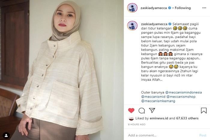 Zaskia Adya Mecca (Instagram @zaskiadyamecca)