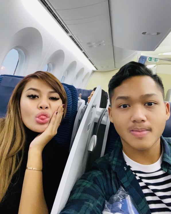 Azriel Hermansyah dan Aurel Hermansyah (Instagram/@azriel_hermansyah)