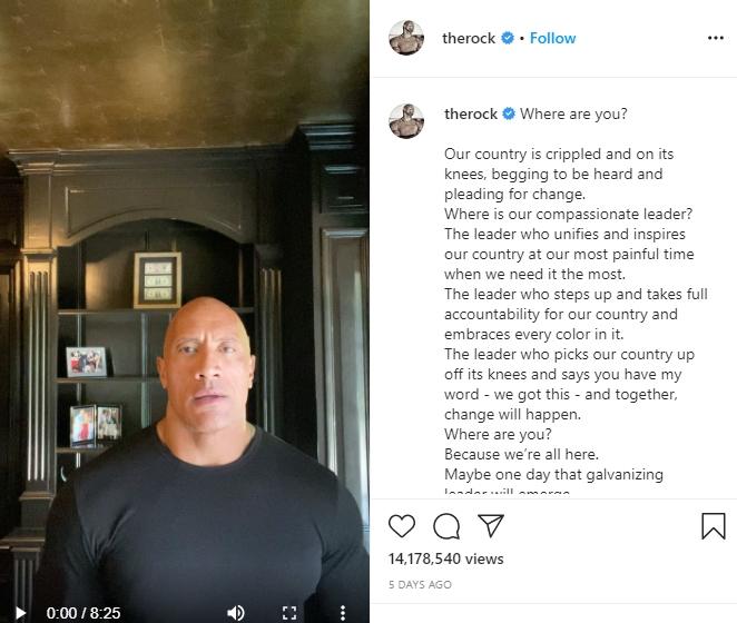 Dwayne Johnson (Instagram/@therock)