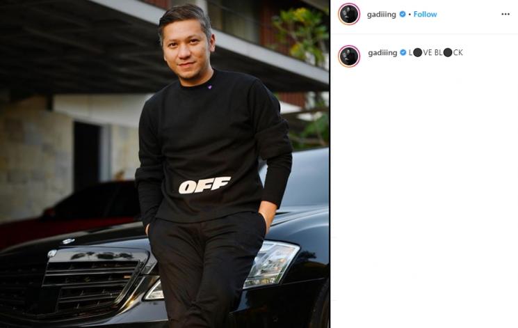 Seleb tampan yang masih betah menduda. (Instagram/@gadiiing)