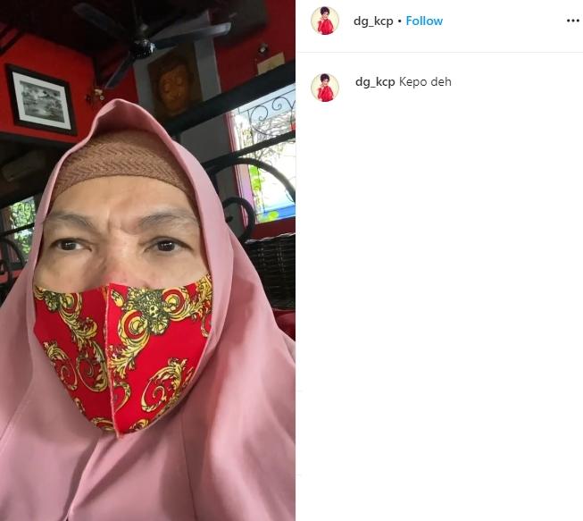 Dorce Gamalama ungkap kekesalannya. (Instagram/@dg_kcp)