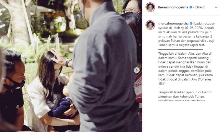 Momo Geisha ultah (Instagram/@therealmomogeisha)