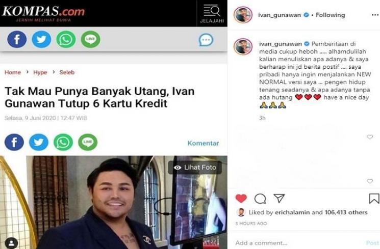 Ivan Gunawan (Instagram @ivan_gunawan)