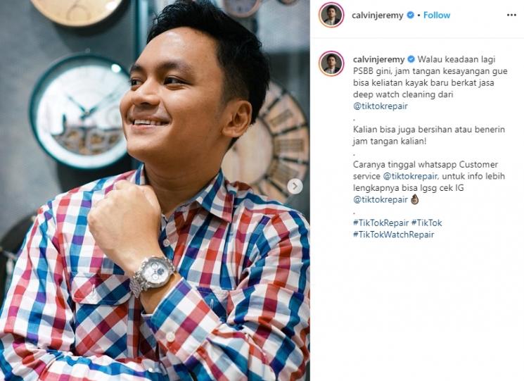 Calvin Jeremy (Instagram/@calvinjeremy)