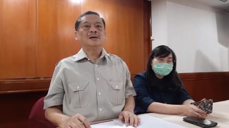 Pengacara Dr. Eddie Kusuma, SH.,MH dan Stefani Livinus (MataMata.com)