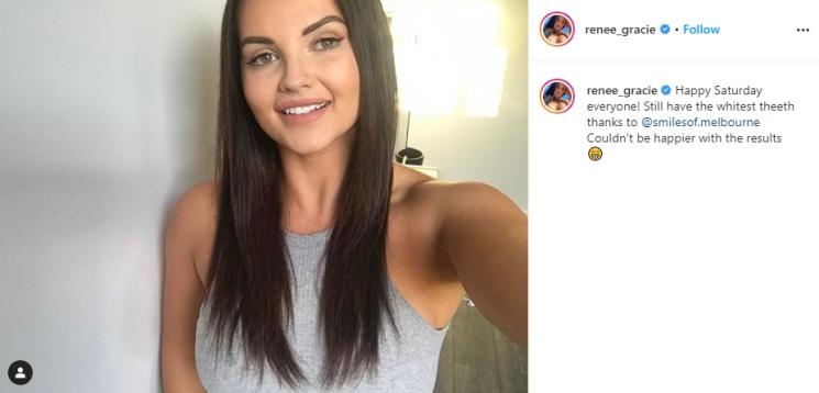 Renee Gracie. (Instagram/@renee_gracie)
