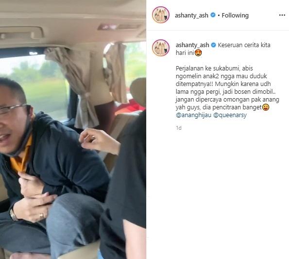 Anang Hermansyah dan Ashanty. (Instagram/@ashanty_ash)