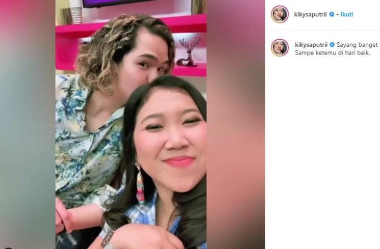 Kiky Saputri dan Dul Jaelani (Instagram/@kikysaputrii)