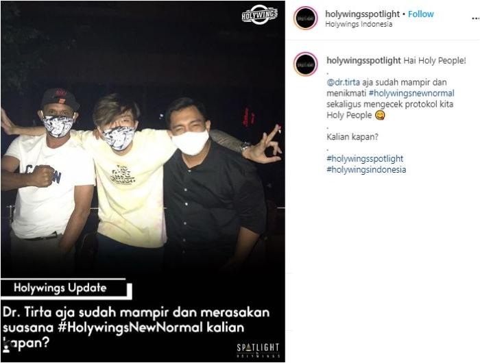 Dokter Tirta. (Instagram/@holywingsspotlight)