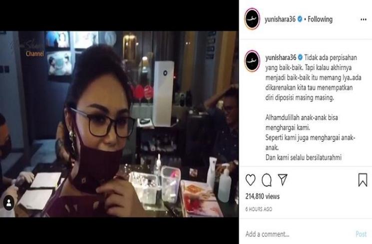 Yuni Shara (Instagram @yunishara36)