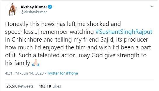 Akshay Kumar. (Twitter/@akshaykumar)