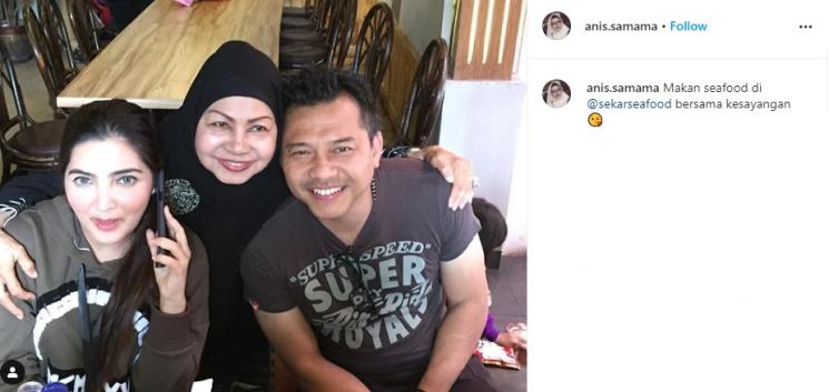 Ashanty dan Ibunda Anang Hermansyah. (Instagram/@anis.samama)