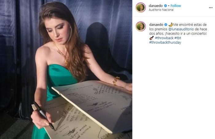 Potret terbaru pemeran Dulce Maria, Daniela Aedo. (Instagram/@danaedo)
