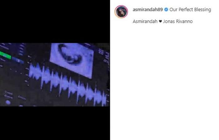 Asmirandah hamil anak pertama. (Instagram/@asmirandah89)