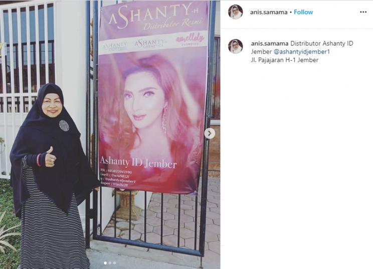 Ashanty dan Ibunda Anang Hermansyah. (Instagram/@anis.samama)