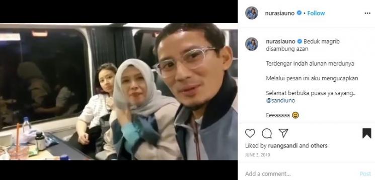 Potret Atheera Uno di tengah keluarga. (Instagram/@nurasiauno)