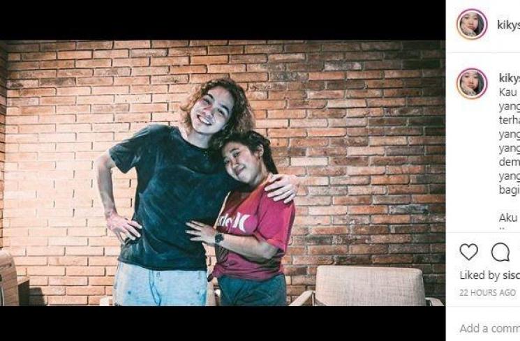 Kiky Saputri dan Dul Jaelani. (Instagram/@kikysaputrii)