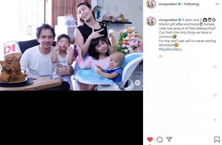 Ayu Dewi (Instagram @mrsayudewi)