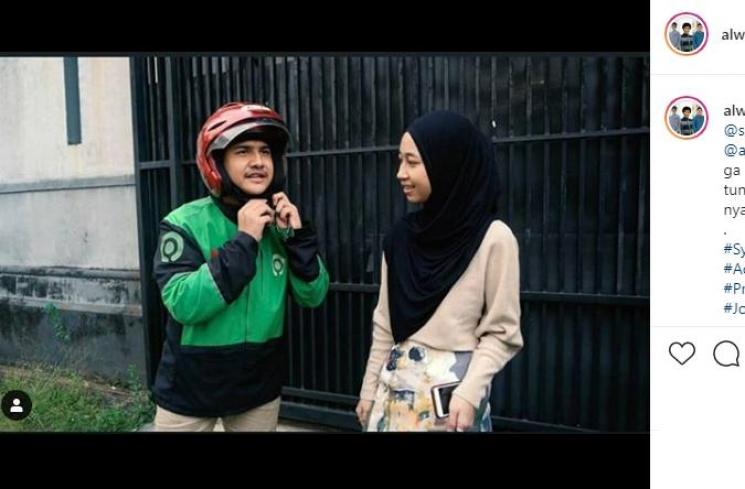 Syakir Daulay dan Adiba Khanza. (Instagram/@alwihamassyakirfans)