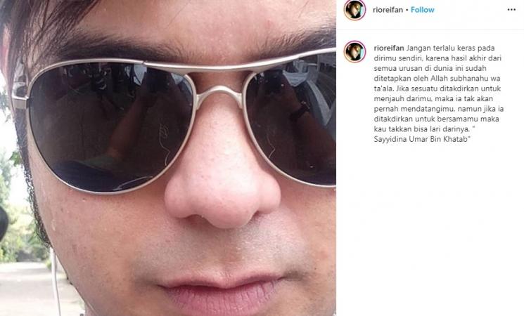 Postingan Rio Reifan. (Instagram/@rioreifan)